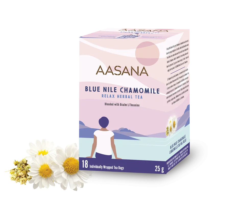 AASANA Blue Nile Chamomile Herbal Tea