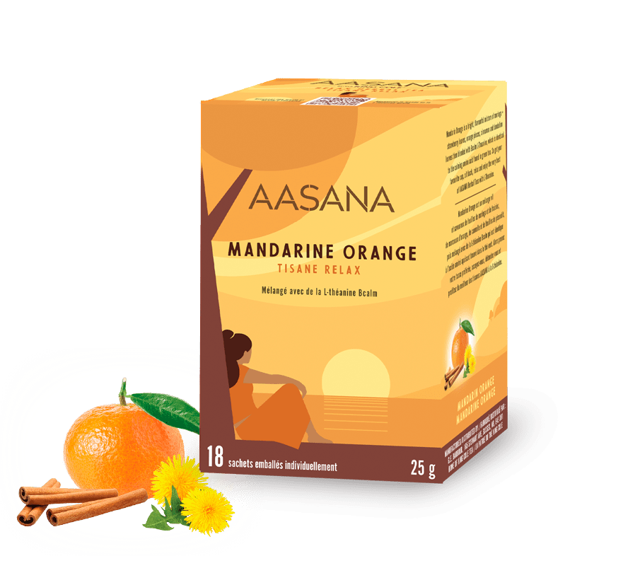 AASANA Mandarin Orange Herbal Tea